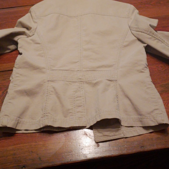EUC The Limited corduroy beige jacket - Picture 4 of 4